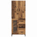 Bufet Pe perete cu sertar Lemn Vechi 69,5 x 34 x 180 cm Lemn compozit - WALTI WALTI