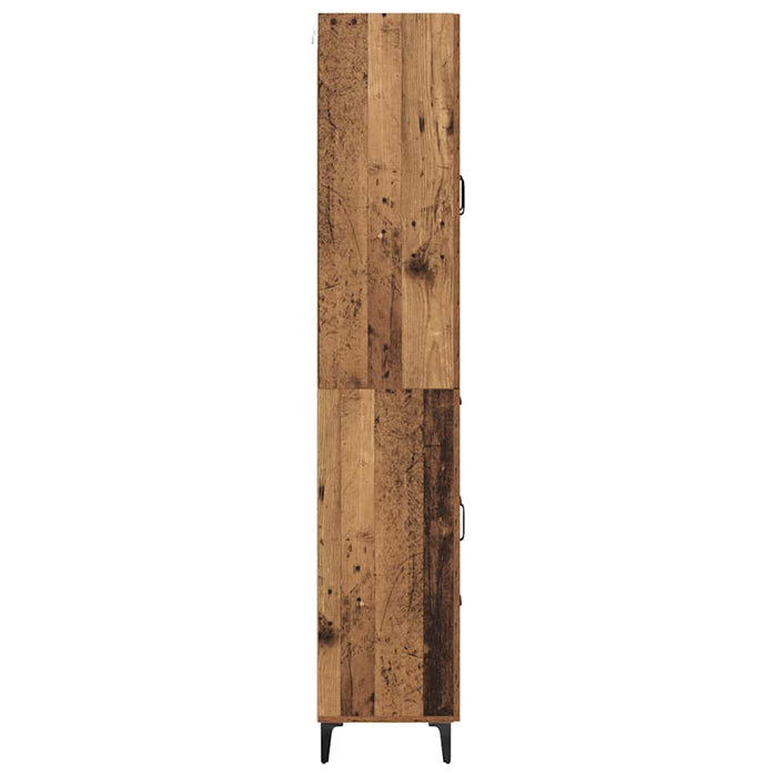 Bufet Pe perete cu sertar Lemn Vechi 69,5 x 34 x 180 cm Lemn compozit - WALTI WALTI