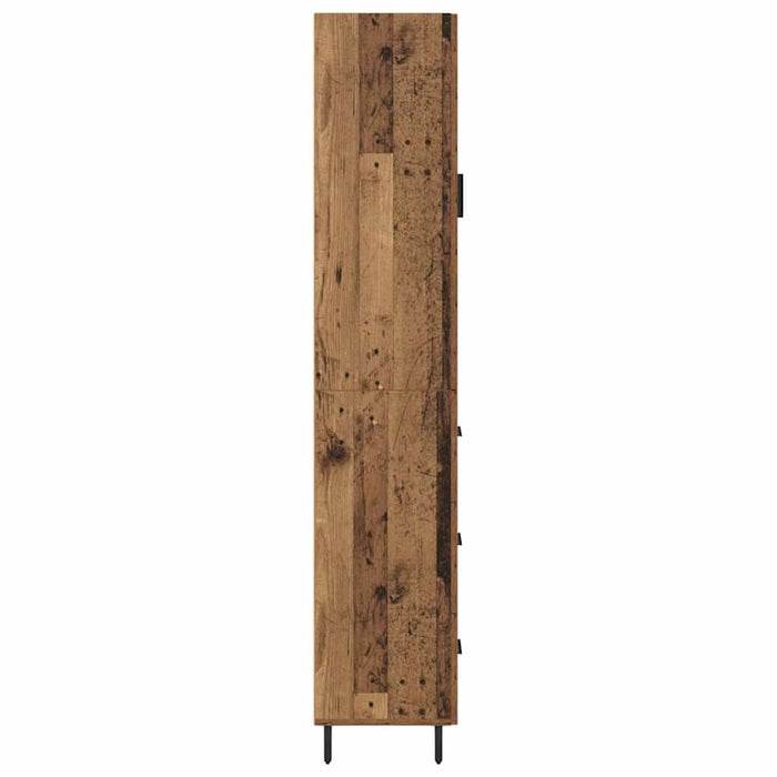 Bufet cu sertar Lemn Vechi 34,5 x 34 x 180 cm Lemn compozit - WALTI WALTI