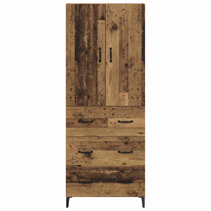 Bufet Pe perete Lemn Vechi 69,5 x 34 x 180 cm Lemn compozit - WALTI WALTI
