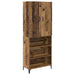 Bufet Pe perete Lemn Vechi 69,5 x 34 x 180 cm Lemn compozit - WALTI WALTI