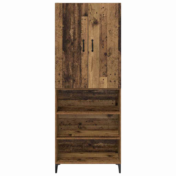 Bufet Pe perete Lemn Vechi 69,5 x 34 x 180 cm Lemn compozit - WALTI WALTI