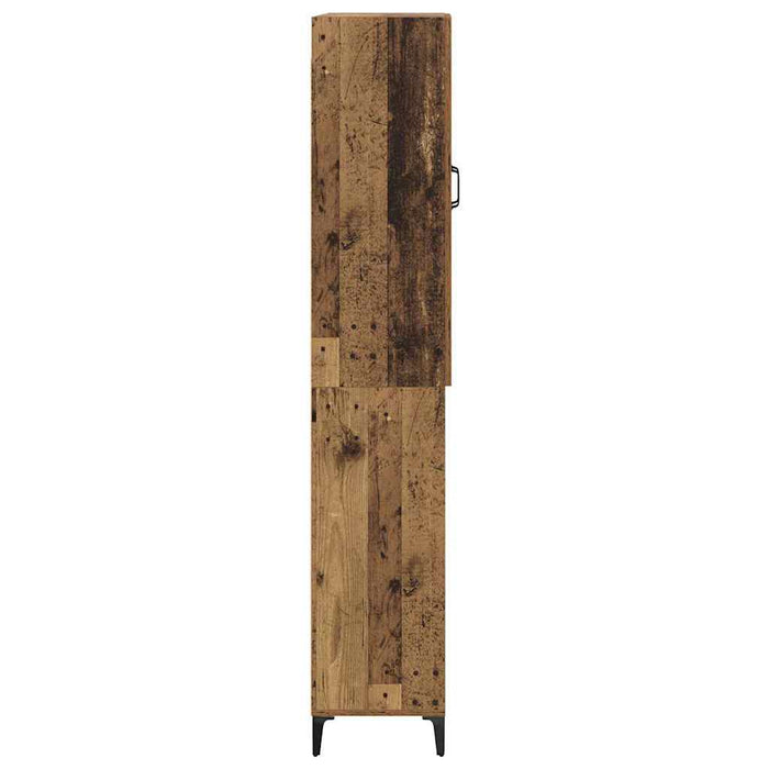 Bufet Pe perete Lemn Vechi 69,5 x 34 x 180 cm Lemn compozit - WALTI WALTI