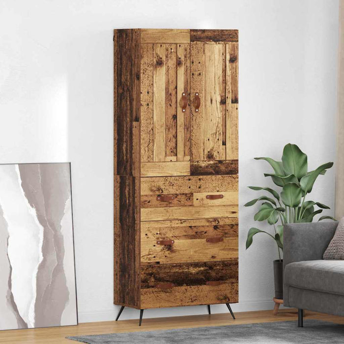 Bufet cu sertar Lemn Vechi 69,5 x 34 x 180 cm Lemn compozit - WALTI WALTI