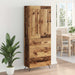 Bufet cu sertar Lemn Vechi 69,5 x 34 x 180 cm Lemn compozit - WALTI WALTI