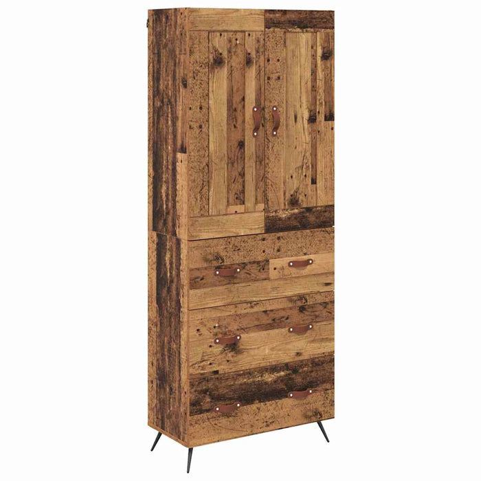 Bufet cu sertar Lemn Vechi 69,5 x 34 x 180 cm Lemn compozit - WALTI WALTI