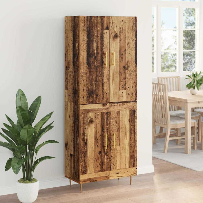 Bufet Pe perete Lemn Vechi 69,5 x 34 x 180 cm Lemn compozit - WALTI WALTI