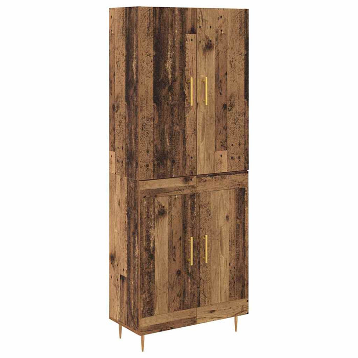 Bufet Pe perete Lemn Vechi 69,5 x 34 x 180 cm Lemn compozit - WALTI WALTI