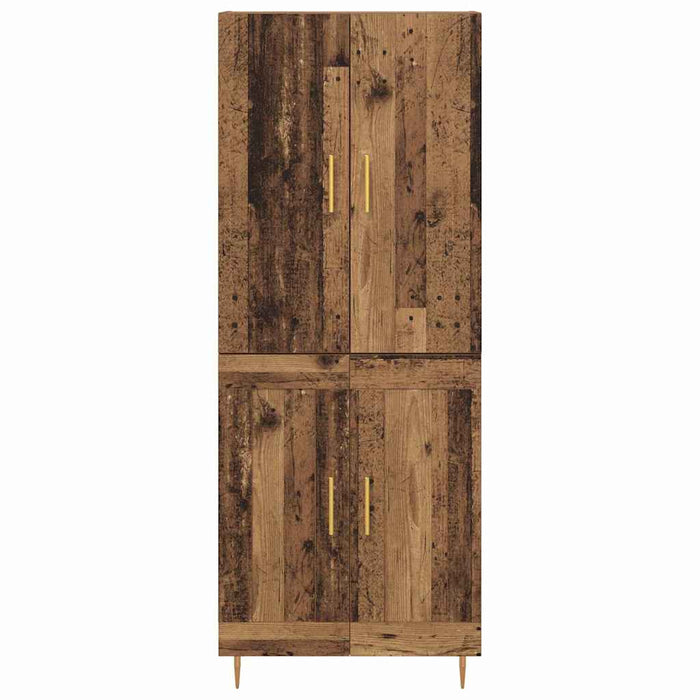 Bufet Pe perete Lemn Vechi 69,5 x 34 x 180 cm Lemn compozit - WALTI WALTI
