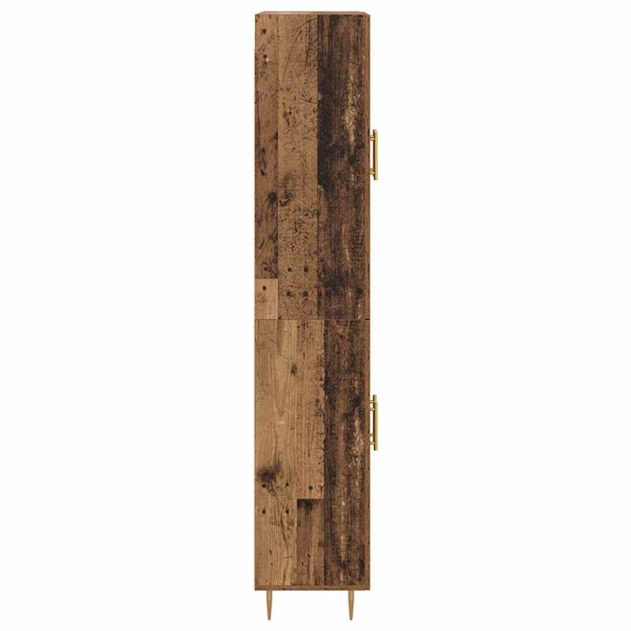Bufet Pe perete Lemn Vechi 69,5 x 34 x 180 cm Lemn compozit - WALTI WALTI