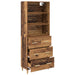 Bufet cu sertar Lemn Vechi 69,5 x 32,5 x 180 cm Lemn compozit - WALTI WALTI
