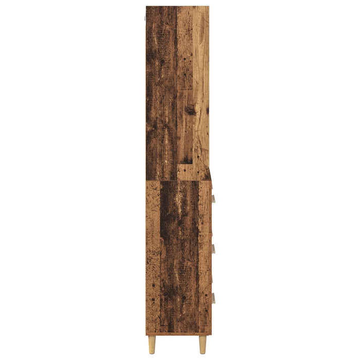 Bufet cu sertar Lemn Vechi 69,5 x 32,5 x 180 cm Lemn compozit - WALTI WALTI