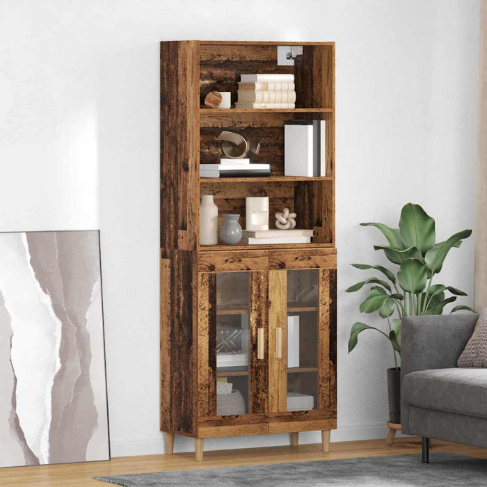 Bufet Lemn Vechi 69,5 x 32,5 x 180 cm Lemn compozit - WALTI WALTI
