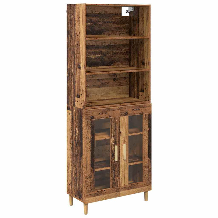 Bufet Lemn Vechi 69,5 x 32,5 x 180 cm Lemn compozit - WALTI WALTI