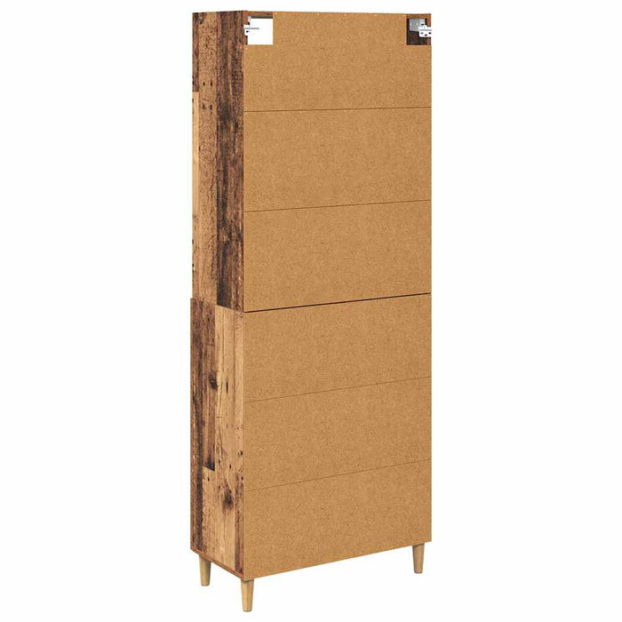 Bufet Lemn Vechi 69,5 x 32,5 x 180 cm Lemn compozit - WALTI WALTI