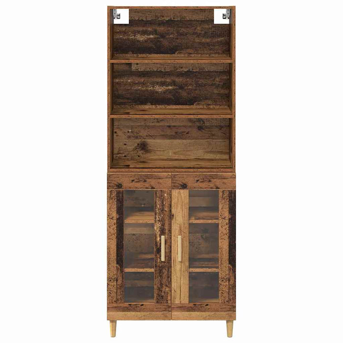 Bufet Lemn Vechi 69,5 x 32,5 x 180 cm Lemn compozit - WALTI WALTI