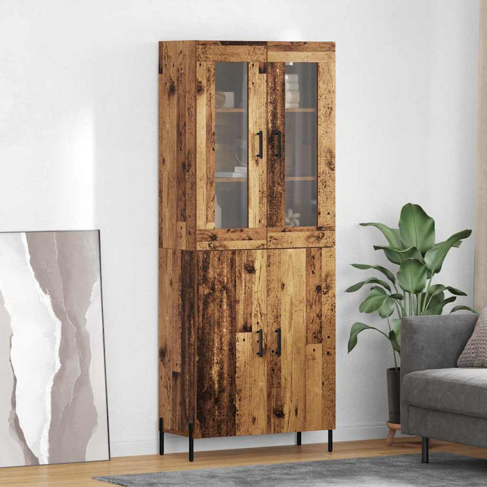 Bufet Pe perete Lemn Vechi 69,5 x 34 x 180 cm Lemn compozit - WALTI WALTI
