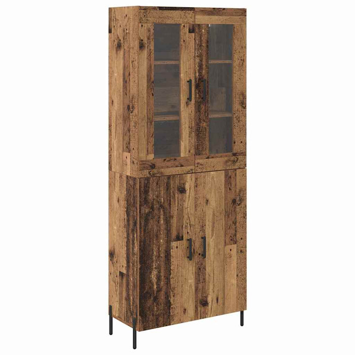 Bufet Pe perete Lemn Vechi 69,5 x 34 x 180 cm Lemn compozit - WALTI WALTI