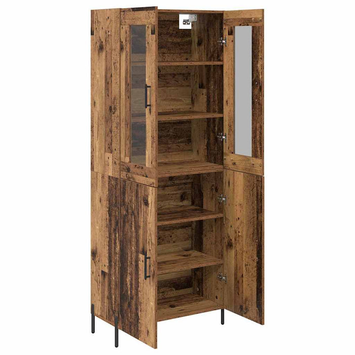 Bufet Pe perete Lemn Vechi 69,5 x 34 x 180 cm Lemn compozit - WALTI WALTI
