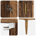 Bufet Lemn vechi 69,5 x 34 x 180 cm Lemn compozit - WALTI WALTI