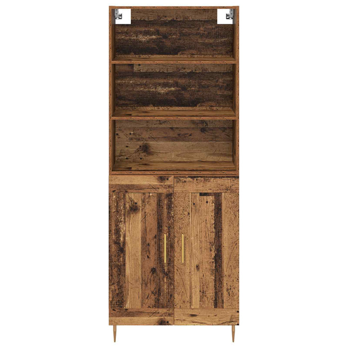 Bufet Lemn vechi 69,5 x 34 x 180 cm Lemn compozit - WALTI WALTI