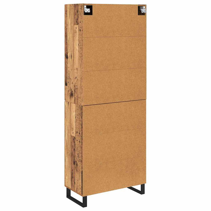 Bufet 2 pcs Lemn Vechi 69,5 x 34 x 180 cm - WALTI WALTI