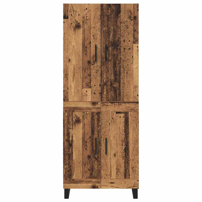 Bufet 2 pcs Lemn Vechi 69,5 x 34 x 180 cm - WALTI WALTI