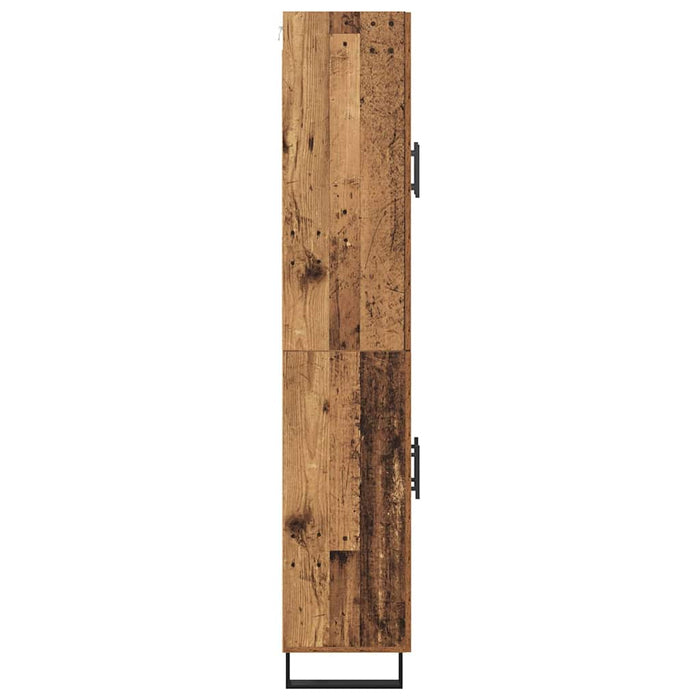 Bufet 2 pcs Lemn Vechi 69,5 x 34 x 180 cm - WALTI WALTI