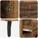 Bufet cu sertar 2 pcs Lemn Vechi Lemn compozit - WALTI WALTI