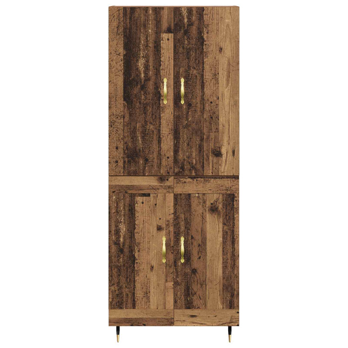 Bufet Pe perete Lemn Vechi 69,5 x 34 x 180 cm Lemn compozit - WALTI WALTI
