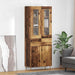 Bufet cu sertar 2 pcs Lemn vechi Lemn compozit - WALTI WALTI