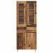 Bufet cu sertar 2 pcs Lemn vechi Lemn compozit - WALTI WALTI