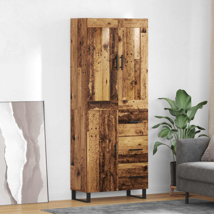 Bufet cu sertar Lemn vechi 69,5 x 34 x 180 cm Lemn compozit - WALTI WALTI