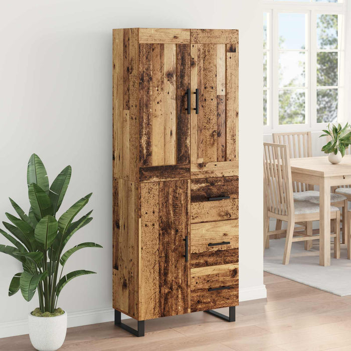 Bufet cu sertar Lemn vechi 69,5 x 34 x 180 cm Lemn compozit - WALTI WALTI