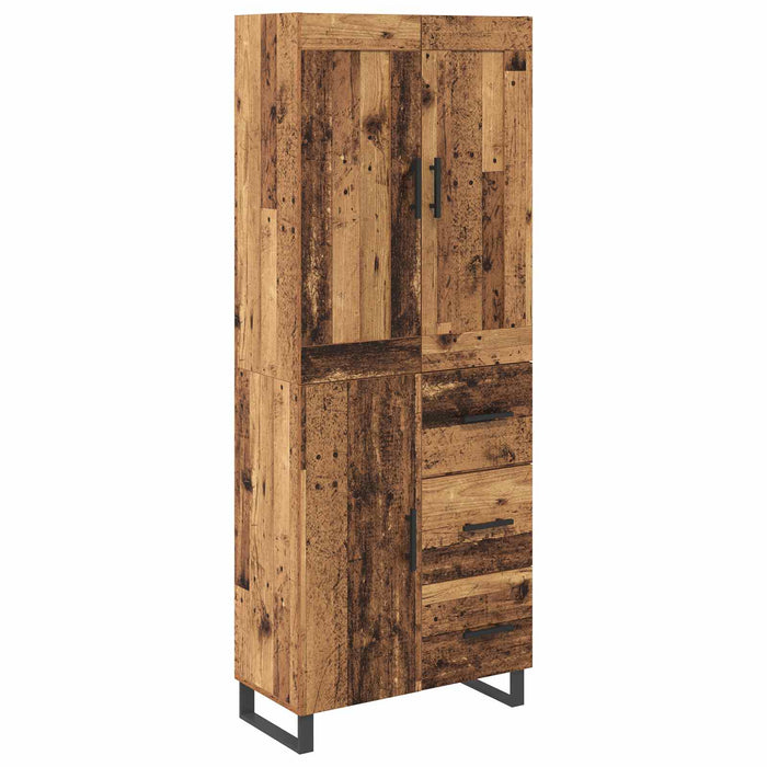 Bufet cu sertar Lemn vechi 69,5 x 34 x 180 cm Lemn compozit - WALTI WALTI