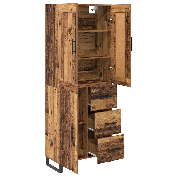 Bufet cu sertar Lemn vechi 69,5 x 34 x 180 cm Lemn compozit - WALTI WALTI