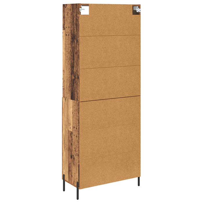 Bufet Lemn Vechi 69,5 x 32,5 x 180 cm Lemn compozit - WALTI WALTI