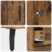 Bufet cu sertar 2 pcs Lemn Vechi Lemn compozit - WALTI WALTI