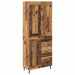 Bufet cu sertar 2 pcs Lemn Vechi Lemn compozit - WALTI WALTI
