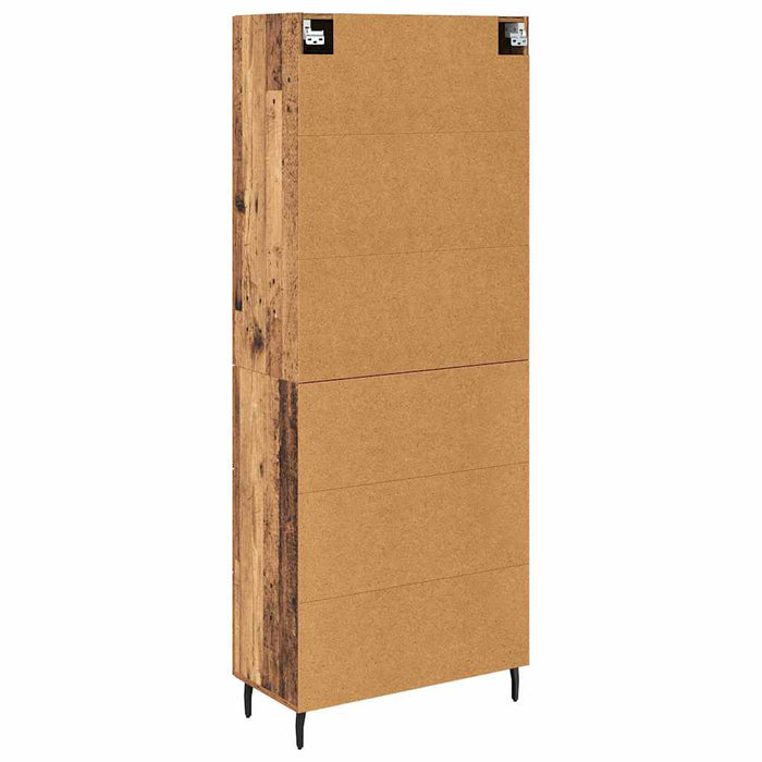 Bufet cu sertar 2 pcs Lemn Vechi Lemn compozit - WALTI WALTI