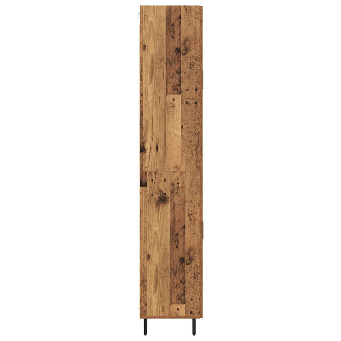 Bufet cu sertar 2 pcs Lemn Vechi Lemn compozit - WALTI WALTI