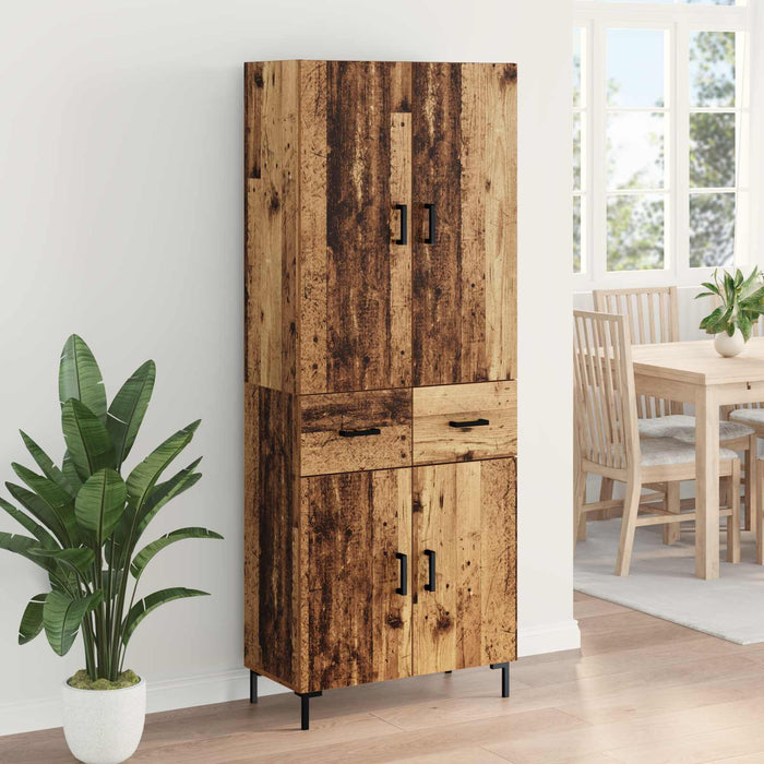 Bufet Pe perete Lemn Vechi 69,5 x 34 x 180 cm Lemn compozit - WALTI WALTI