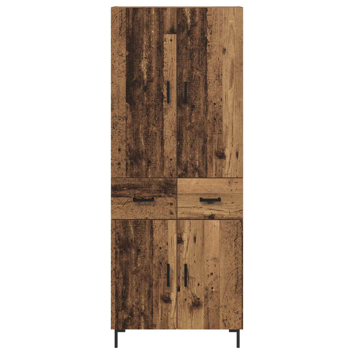 Bufet Pe perete Lemn Vechi 69,5 x 34 x 180 cm Lemn compozit - WALTI WALTI