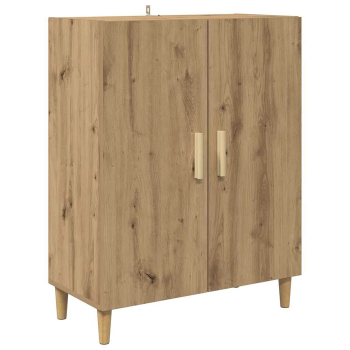Bufet stejar artizanal 69,5 x 34 x 180 cm Lemn compozit - WALTI WALTI