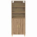 Bufet stejar artizanal 69,5 x 34 x 180 cm Lemn compozit - WALTI WALTI