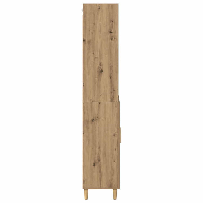 Bufet stejar artizanal 69,5 x 34 x 180 cm Lemn compozit - WALTI WALTI