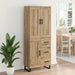 Bufet Stejar Artizanal 69,5 x 34 x 180 cm Lemn compozit - WALTI WALTI