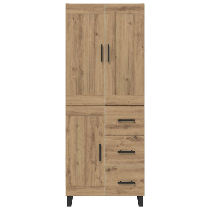 Bufet Stejar Artizanal 69,5 x 34 x 180 cm Lemn compozit - WALTI WALTI