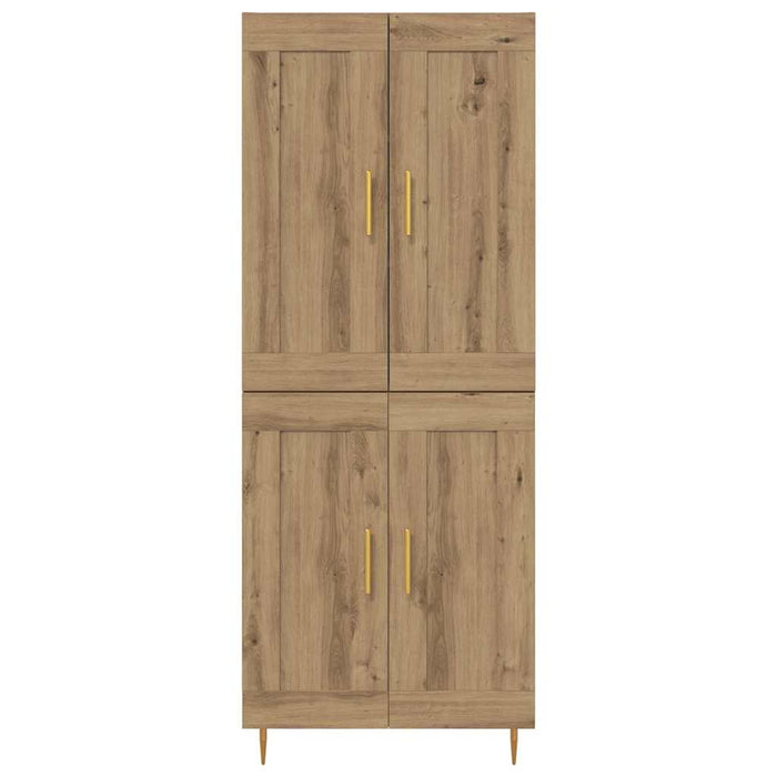 Bufet Stejar Artizanal 69,5 x 34 x 180 cm Lemn compozit - WALTI WALTI