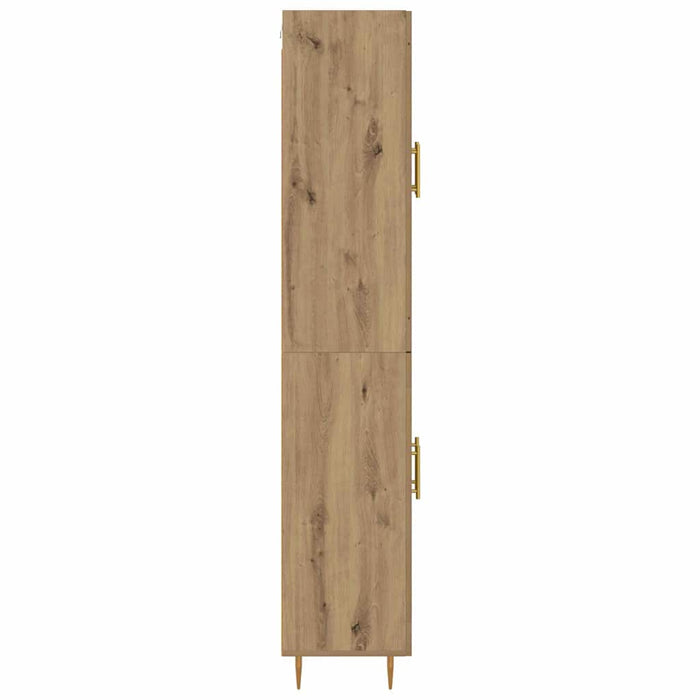 Bufet Stejar Artizanal 69,5 x 34 x 180 cm Lemn compozit - WALTI WALTI